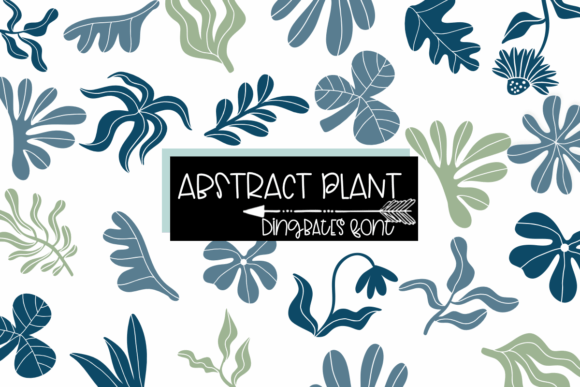 Abstract Plants: A Sketched Dingbats Font Review