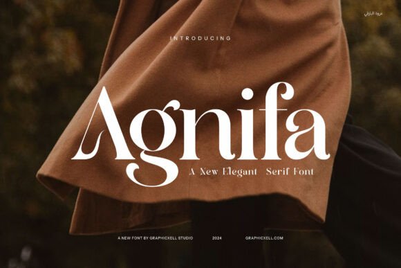 Agnifa: The Elegant Serif Font for Modern Brands