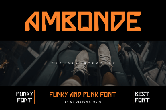 Ambonde: The Bold Decorative Font for Memorable Brands