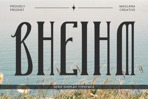 Bheihm: A Tall, Stylish Serif Font for Modern Headlines