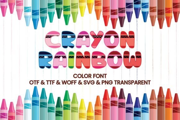 Crayon Rainbow: A Fun Color Font for Campaigns