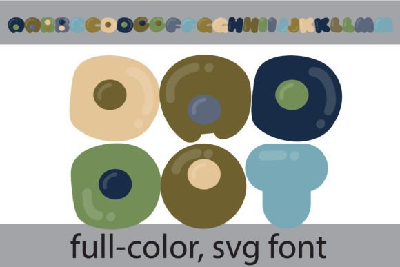 Dad Dot: A Masculine Color Font for Branding