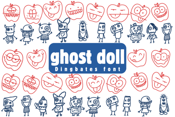 Ghost Doll: A Spooky Display Font Review