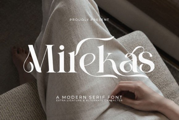 Mirekas: A Premium Serif Font for Makers