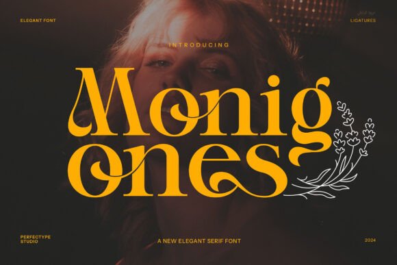 Monigk Ones: The Elegant Serif Font for Web Design