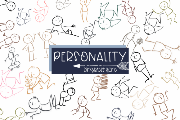 Personality: A Fun Dingbats Font for Editorial Design