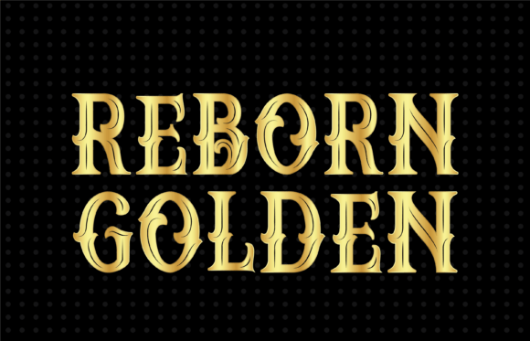 Reborn Golden: A Vintage Font Review for Branding