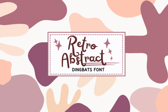 Retro Abstract: A Creative Font for Business Branding