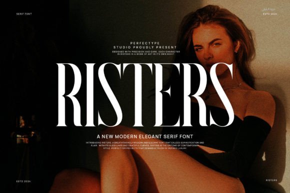 Risters: The Elegant Serif Font for Campaigns