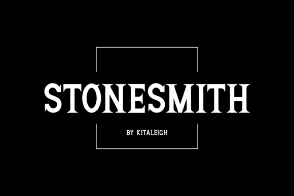 Stonesmith: A Bold Serif Font for Professional Branding