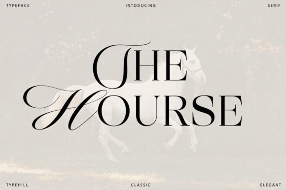 The Hourse Serif: A Classy Typeface for Web Design
