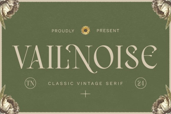 Vailnoise: A Vintage Serif Font for Timeless Branding