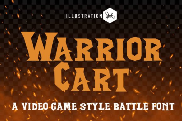 Warrior Cart: A Hand-Crafted Serif Font for Bold Marketing